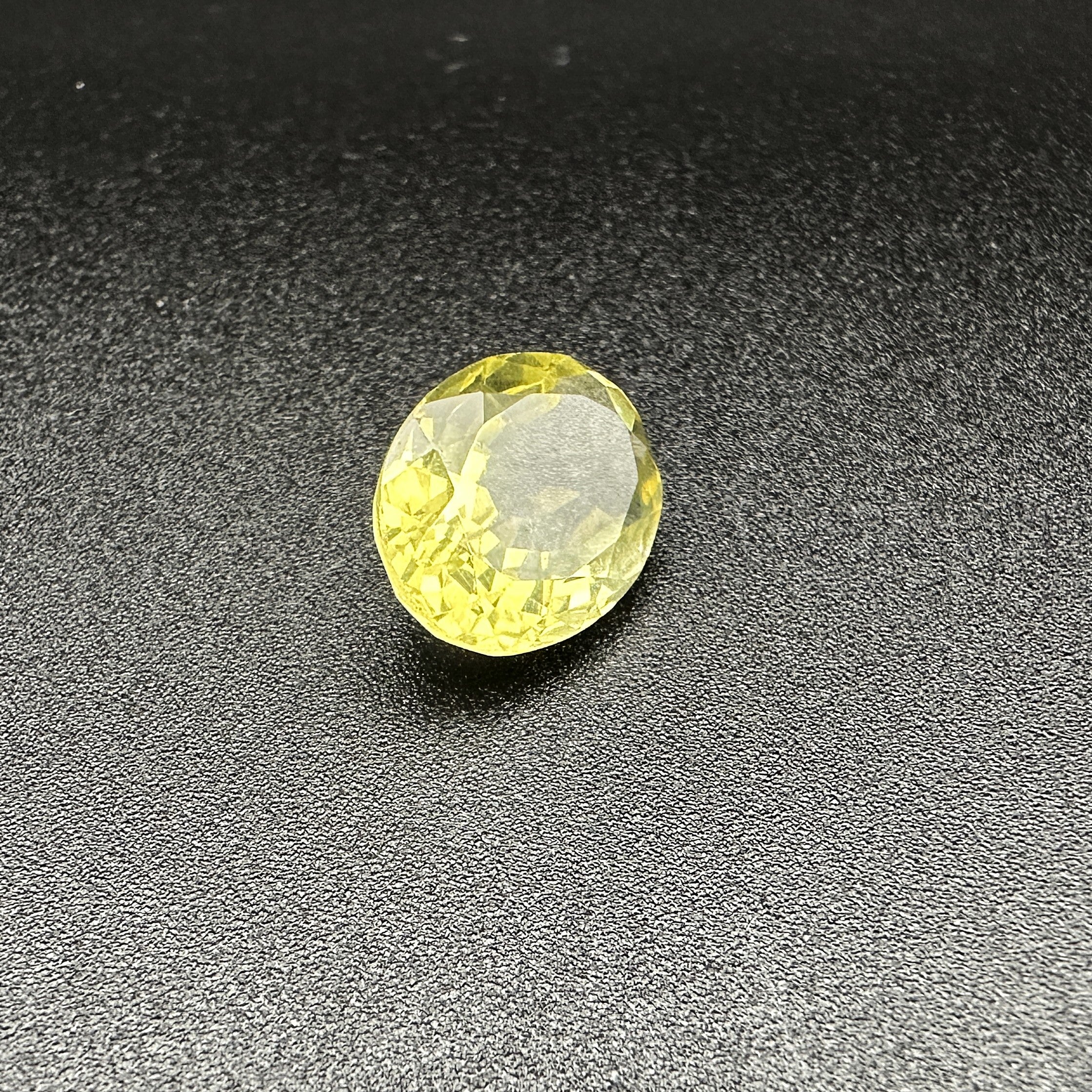 Natural Lemon Quartz - Oval Faceted Cut