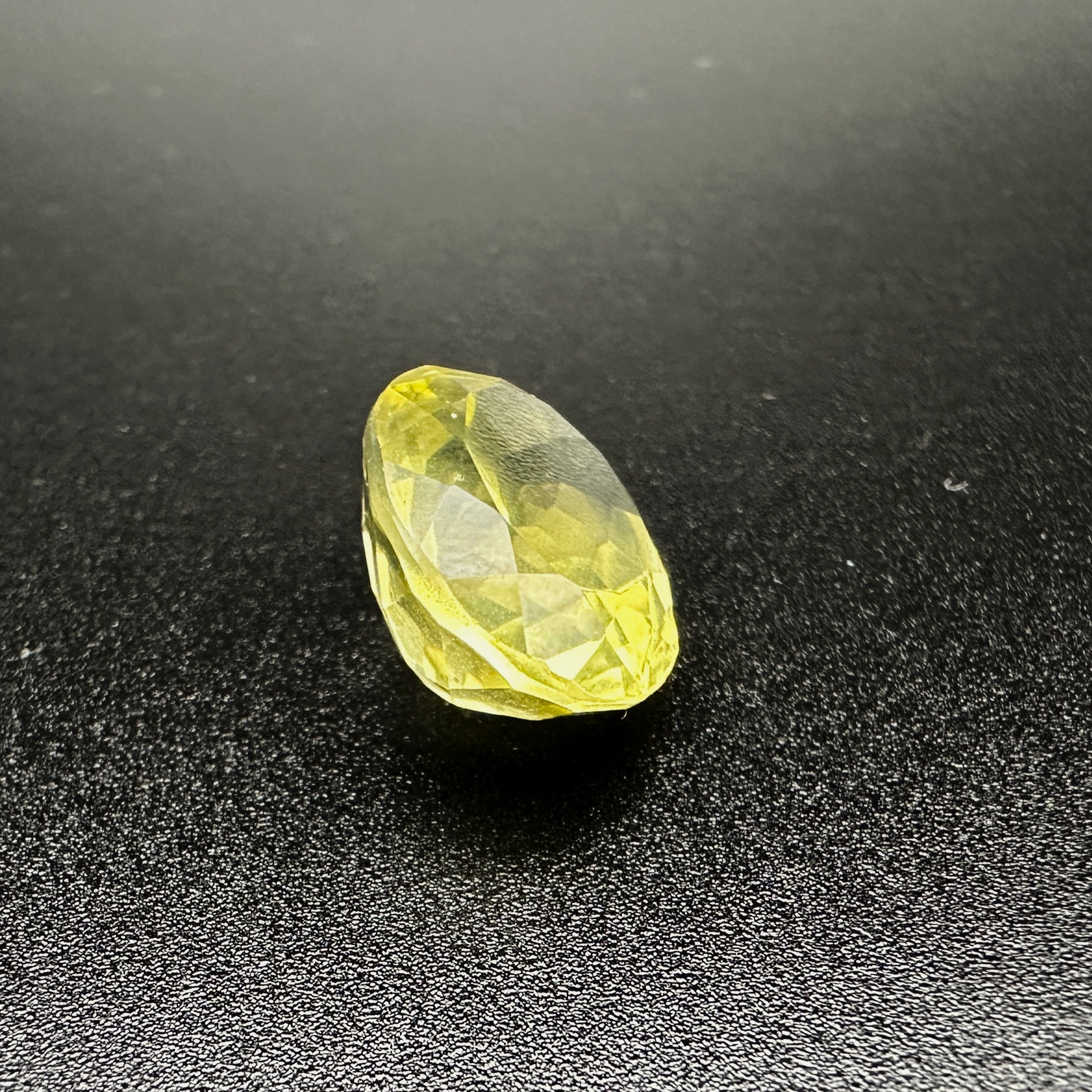 Natural Lemon Quartz - Oval Faceted Cut