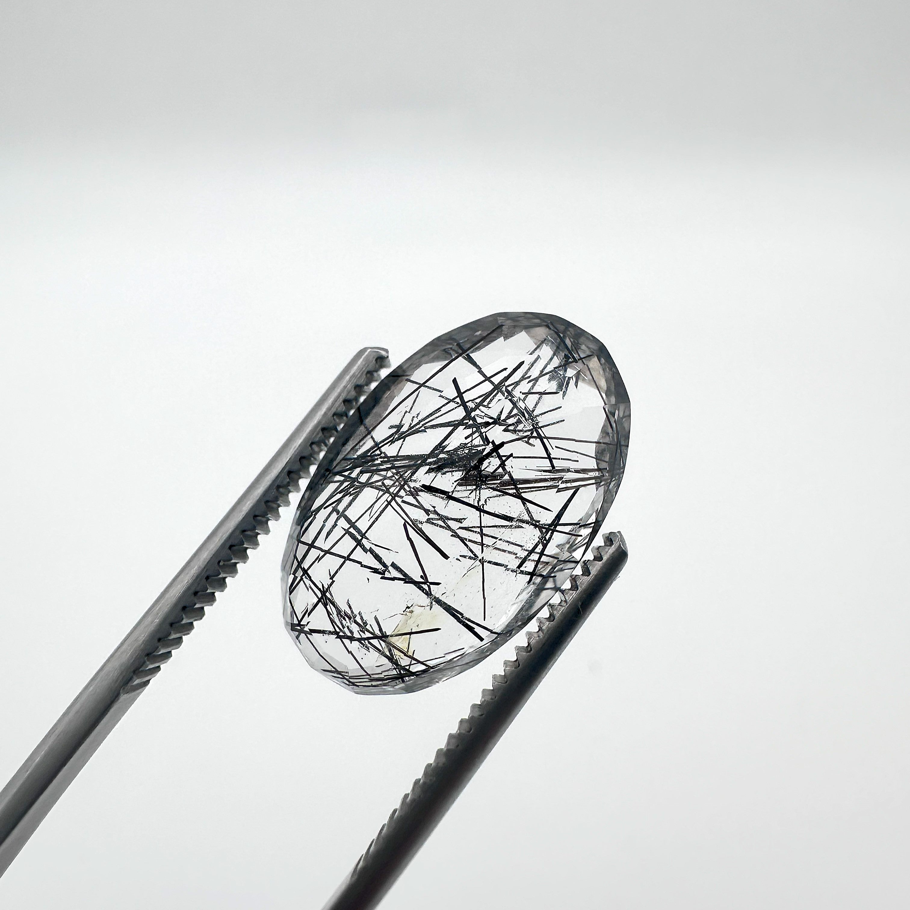 Natural Rutilated Quartz - 14ct - Oval Faceted Cut