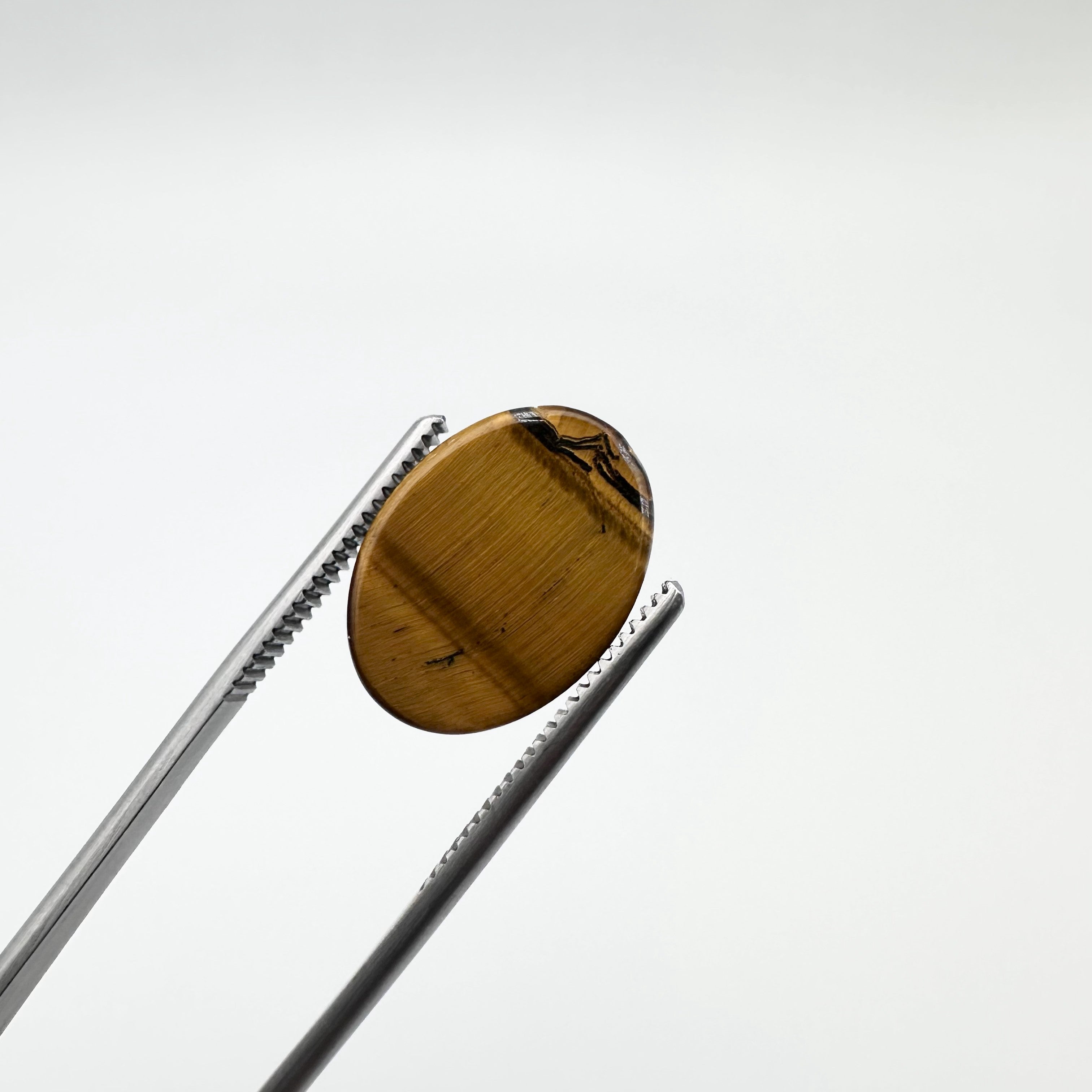 Tiger Eye Gemstone - 13.20ct - Cabochon Cut