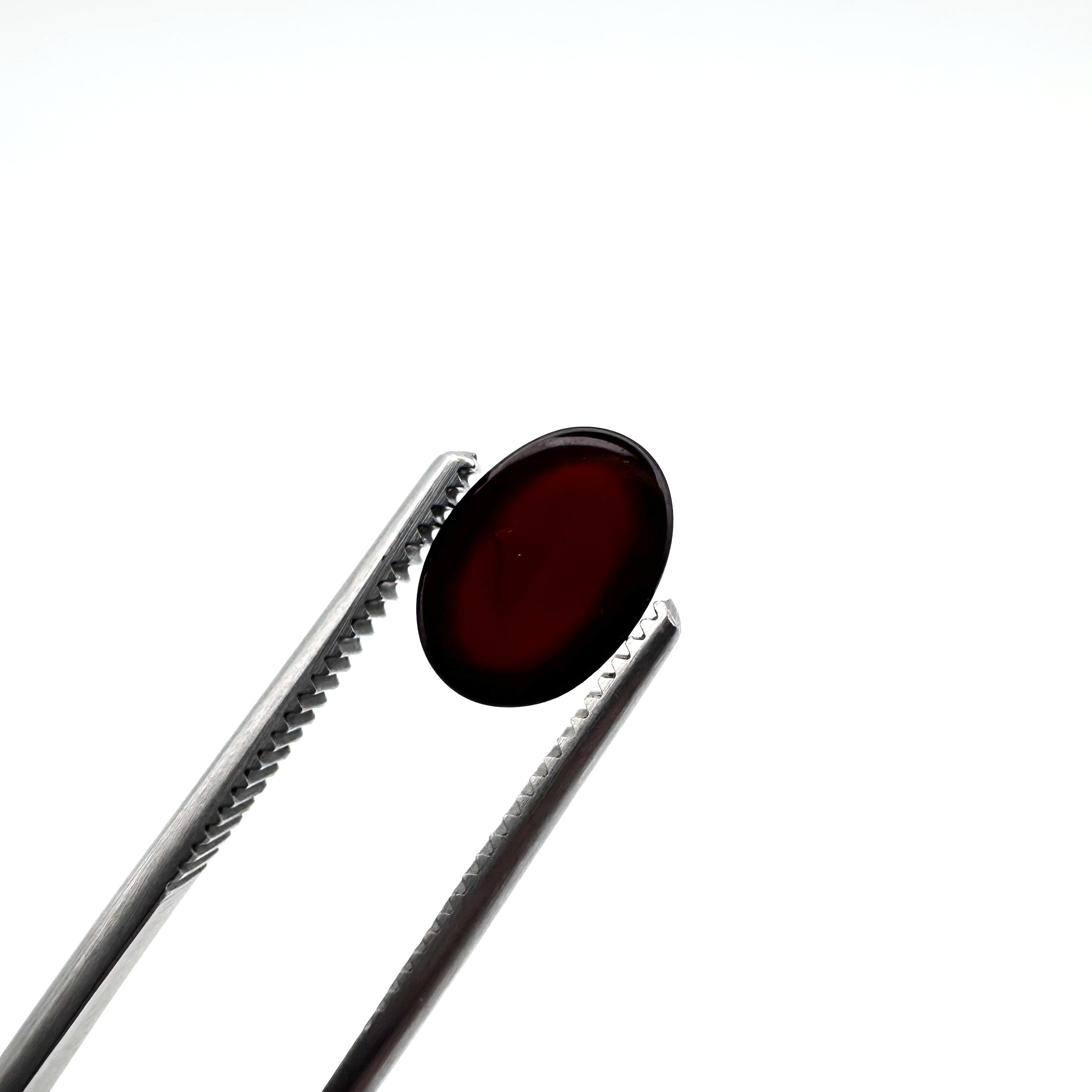 Natural Brown Agate - 3.90ct - Oval Cabochon Cut