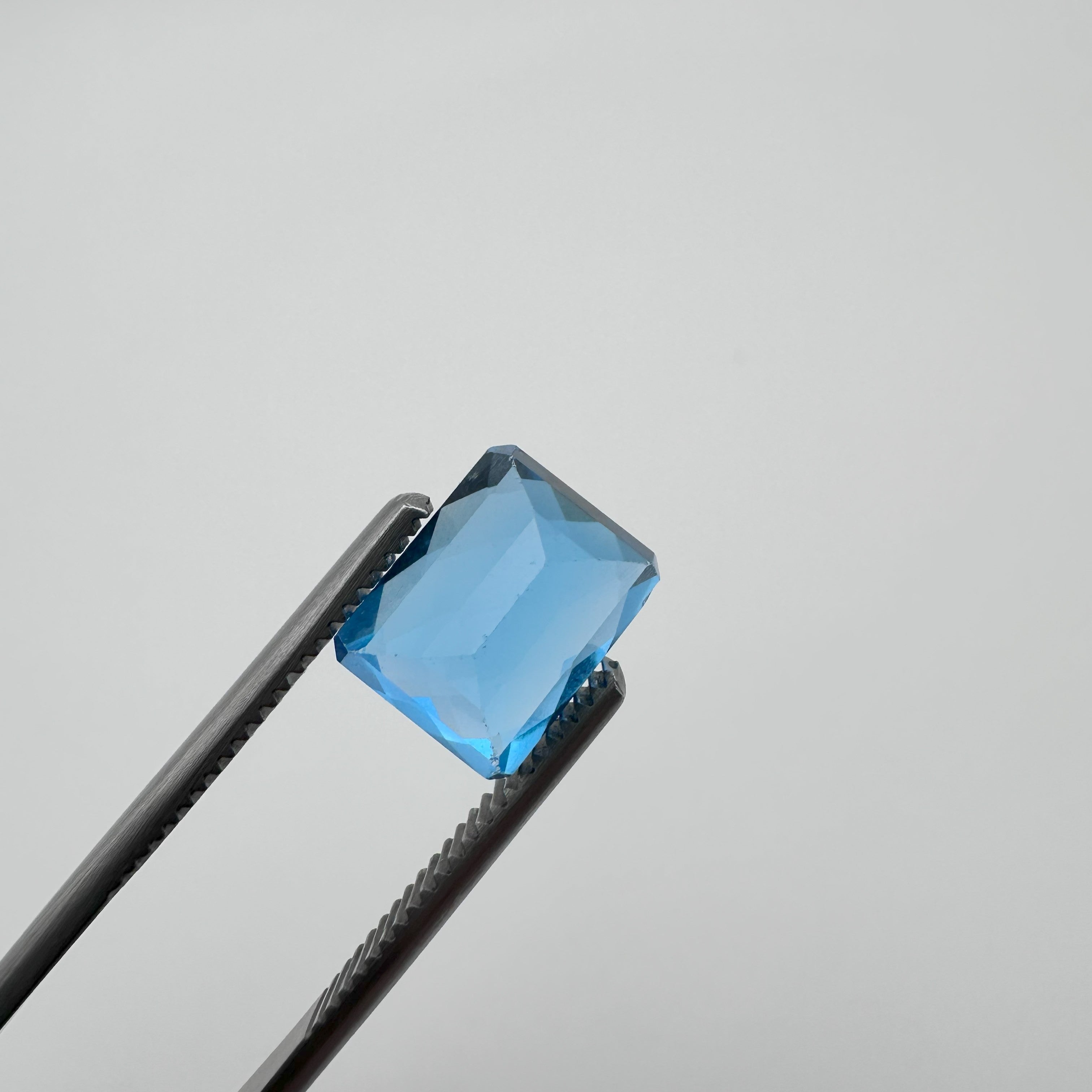 Natural Swizz Blue Topaz – Certified - Radiant Cushion Cut