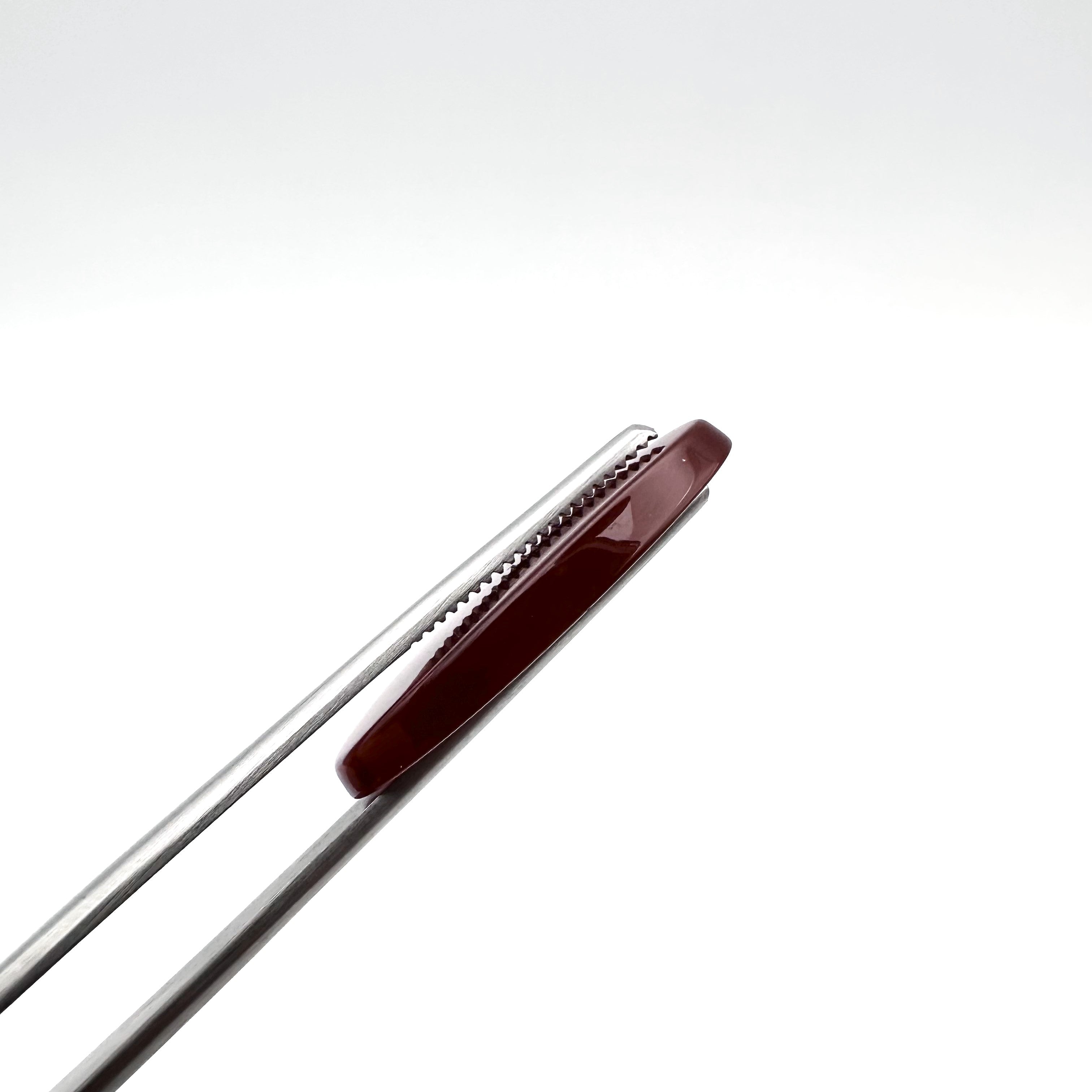 Natural Redish Agate - 14.20ct - Oval Cabochon Cut