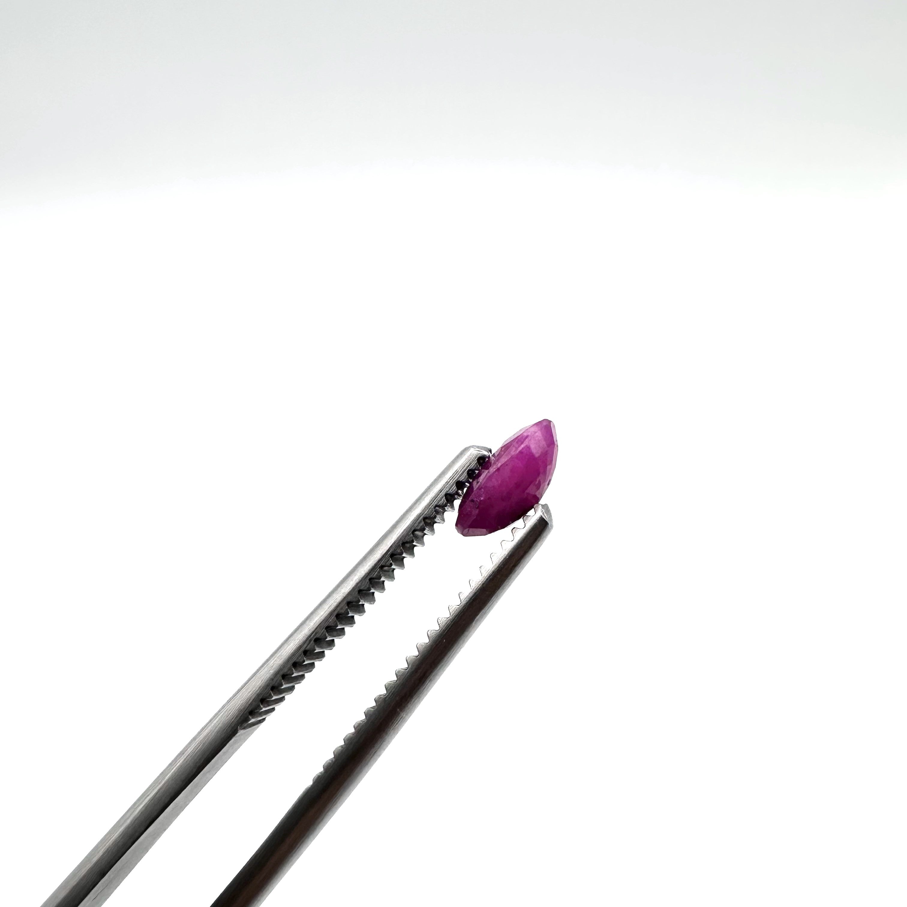 Natural Pink Ruby - 1.55ct - Faceted Cut