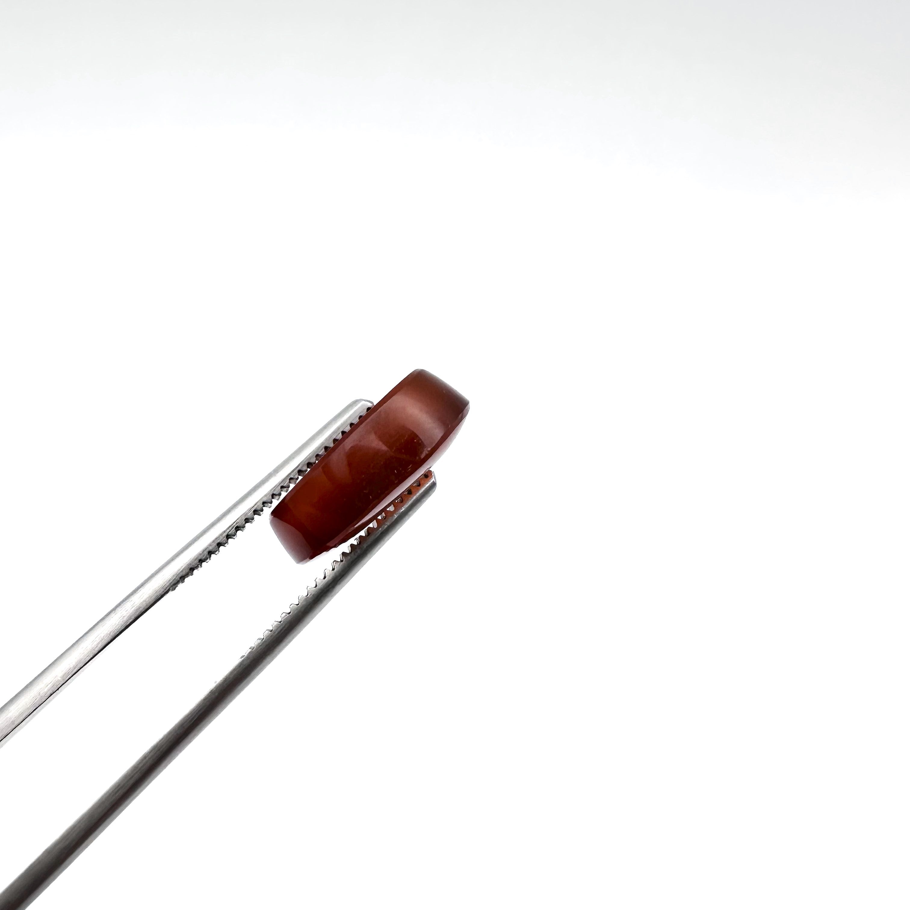 Natural Brown Engraved Agate (يا رسول الله) - 12.85ct - Oval Cabochon Cut