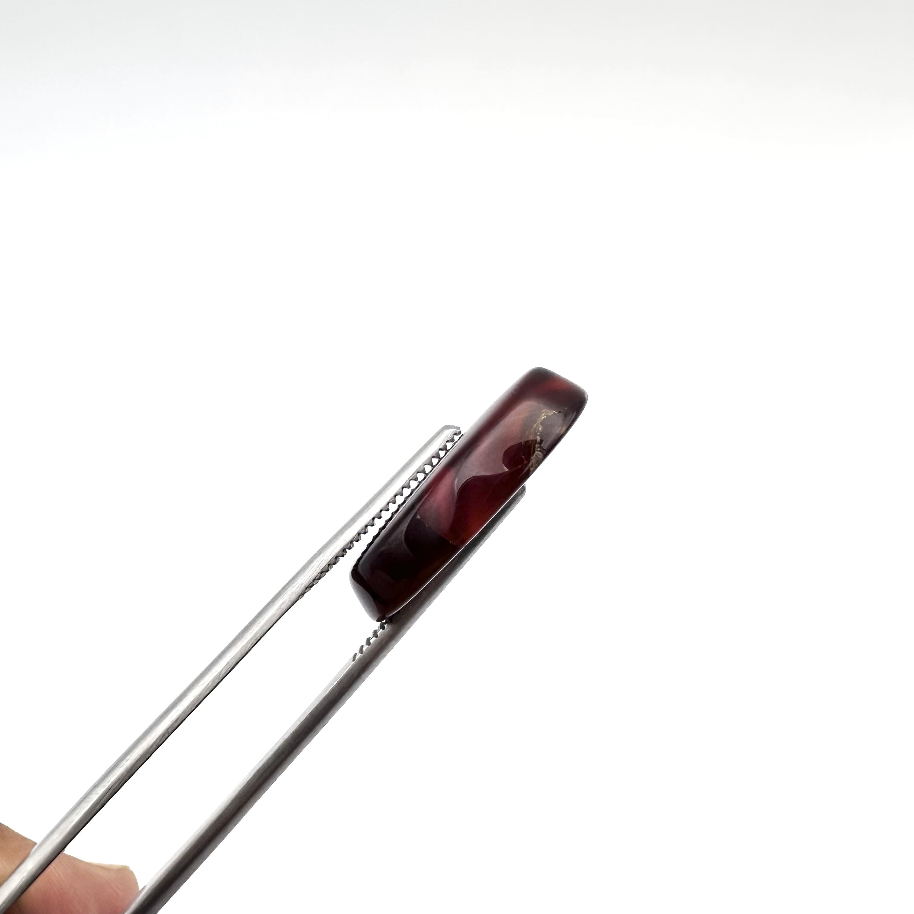 Natural Brown Agate - 20.45ct - Oval Cabochon Cut