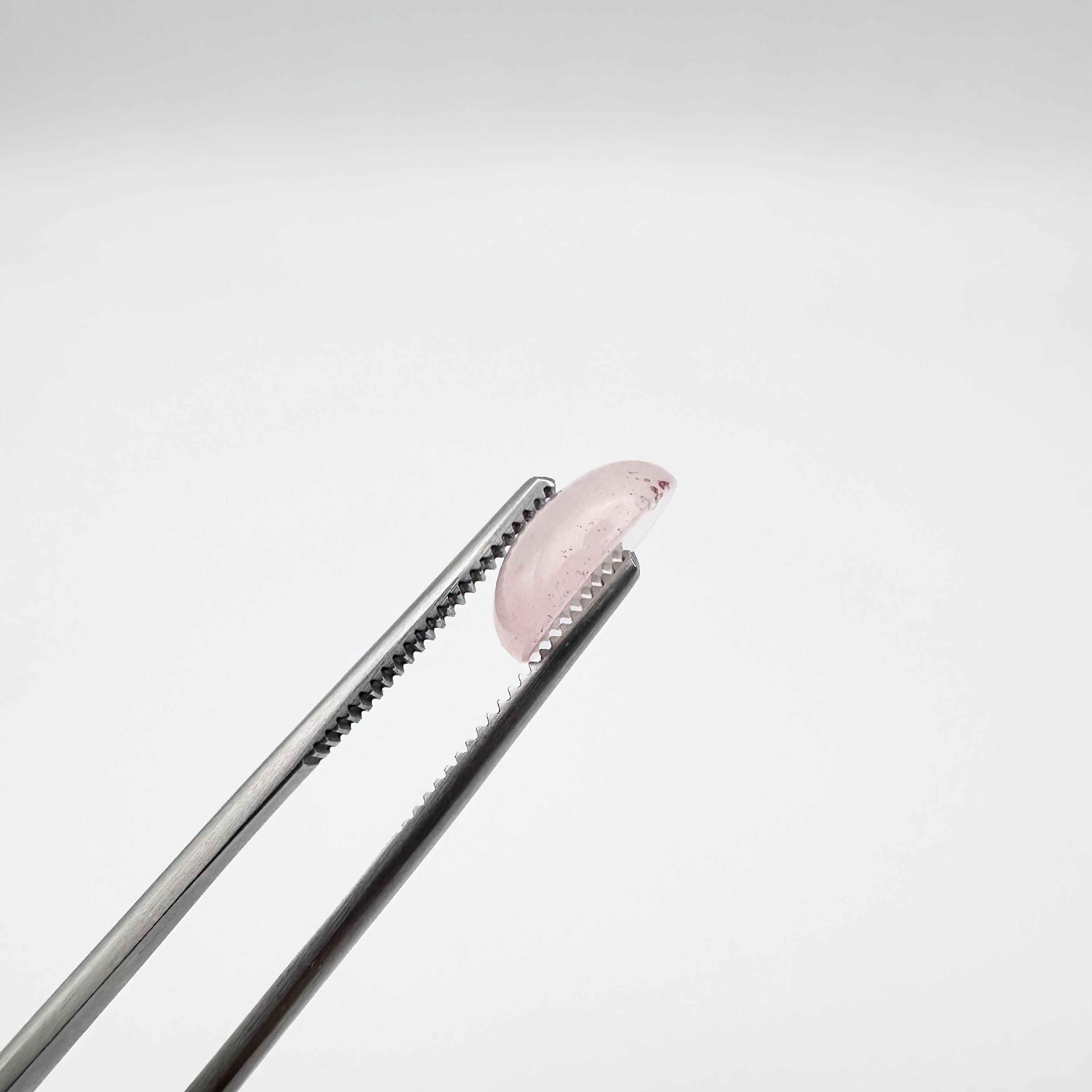 Natural Rose Quartz - 5.35ct - Cabochon Cut