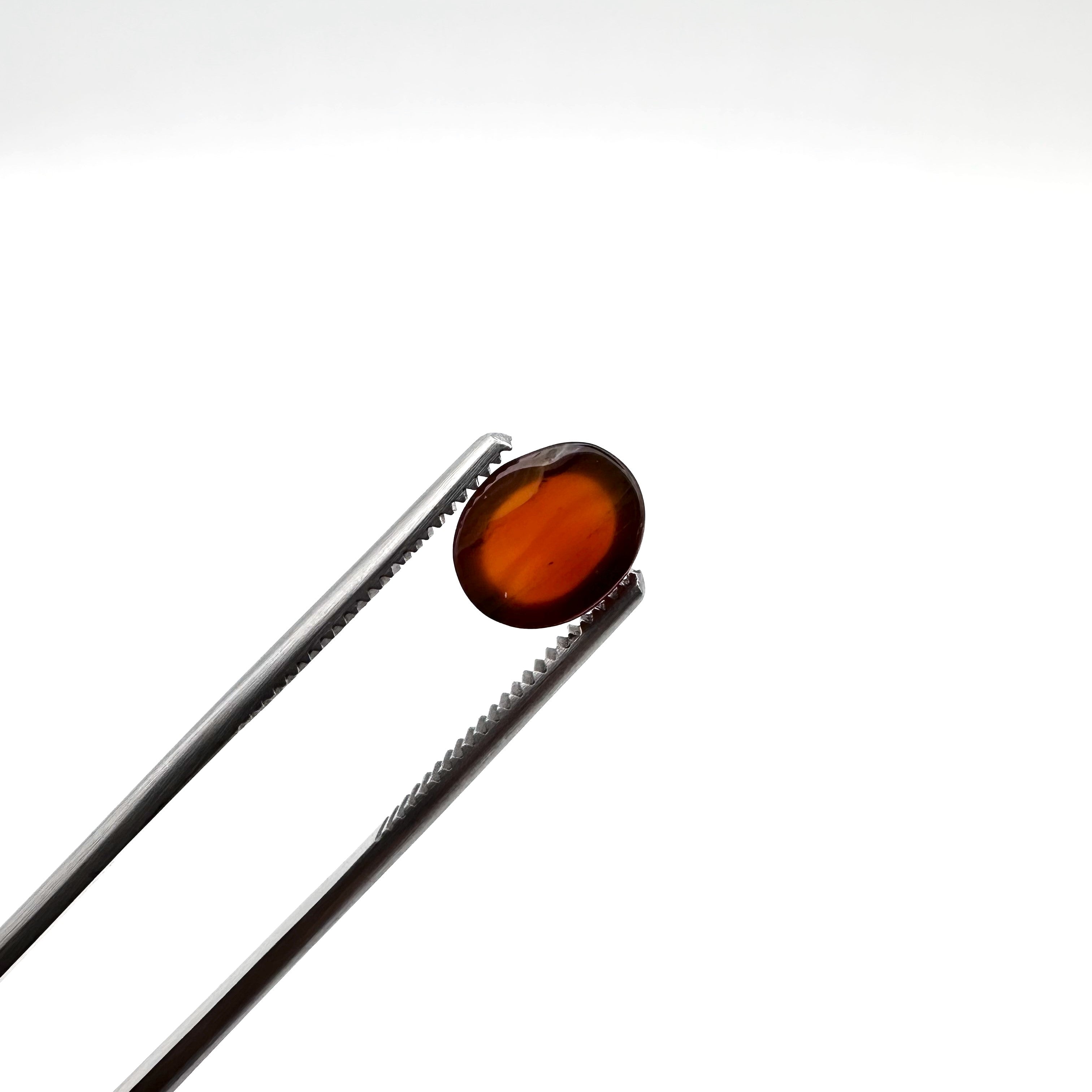 Natural Brown Agate - 3.60ct - Oval Cabochon Cut