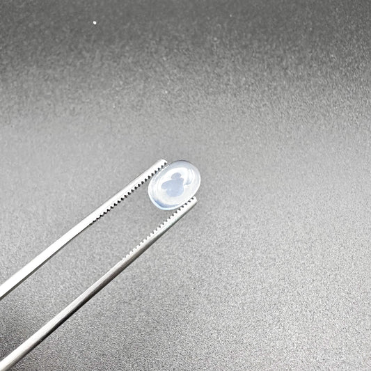 Natural Clear Quartz - 3.65ct - Cabochon Cut