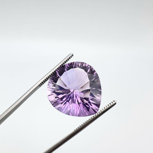 Natural Amethyst - 33.53ct - Pear Cut