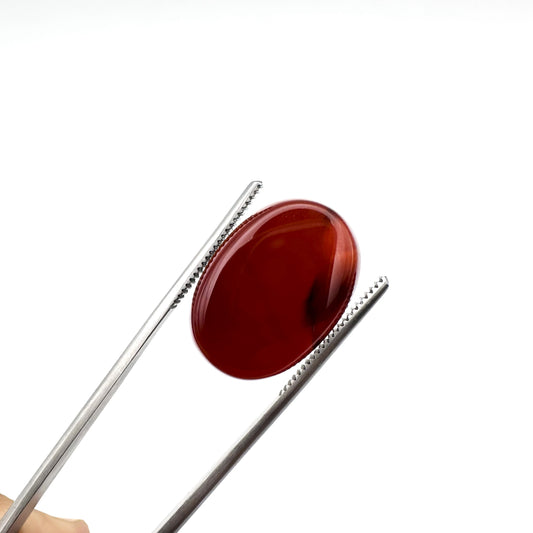 Natural Brown Agate - 20.45ct - Oval Cabochon Cut