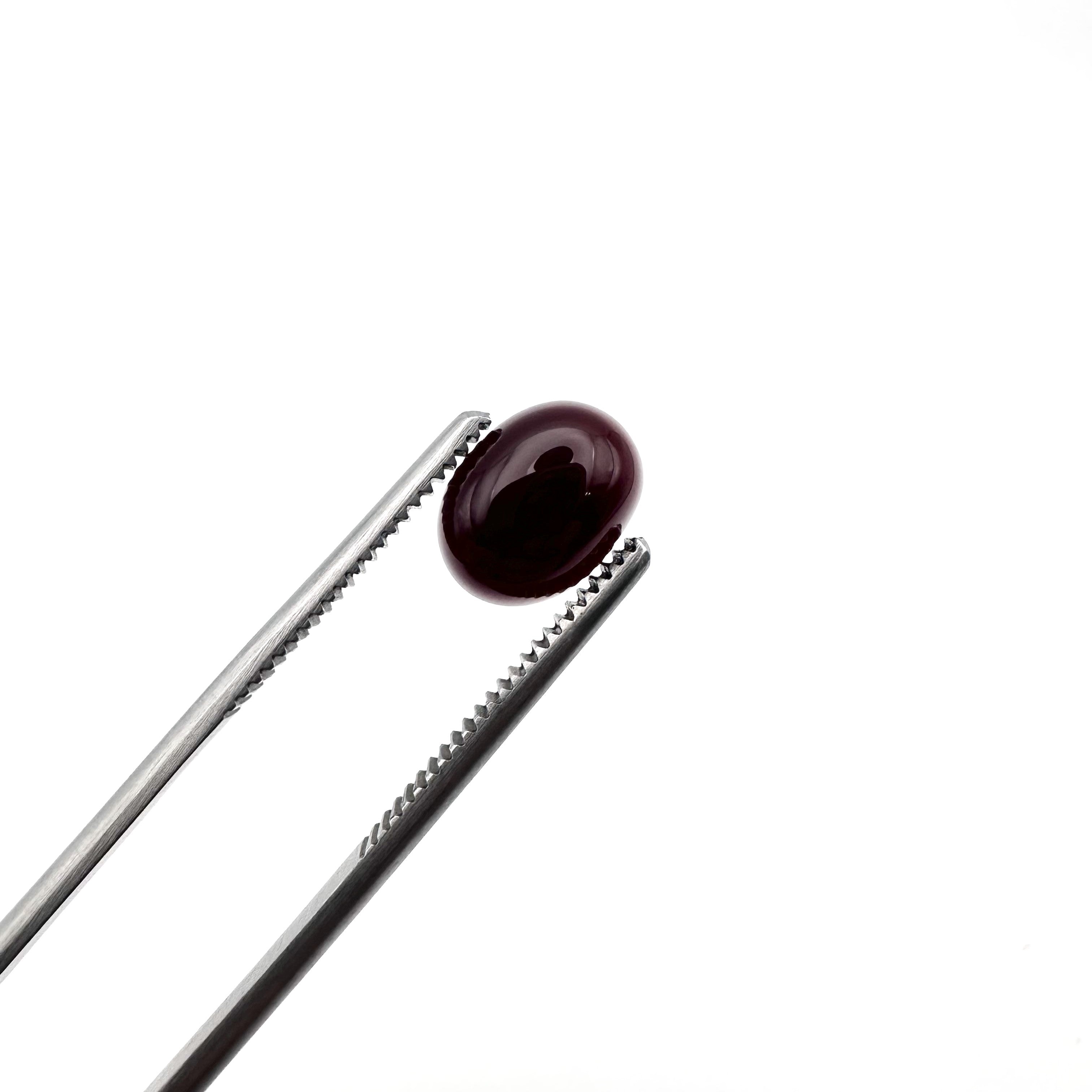 Natural Brown Agate - 3.95ct - Oval Cabochon Cut