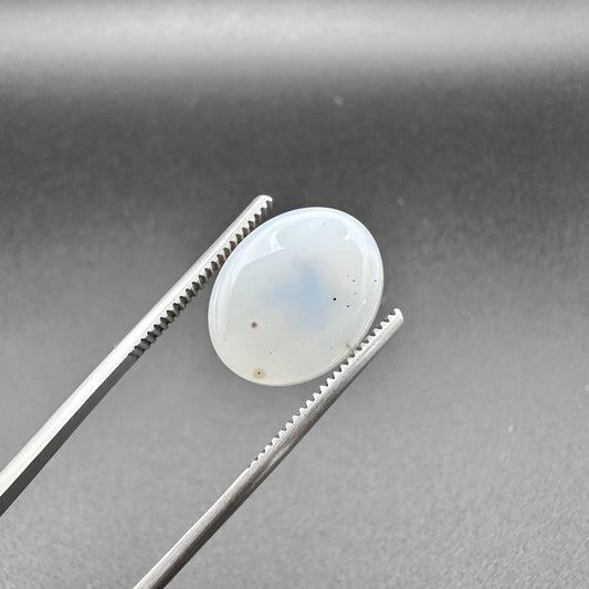 Natural Dendritic Agate - 14.50ct - Oval Cabochon Cut